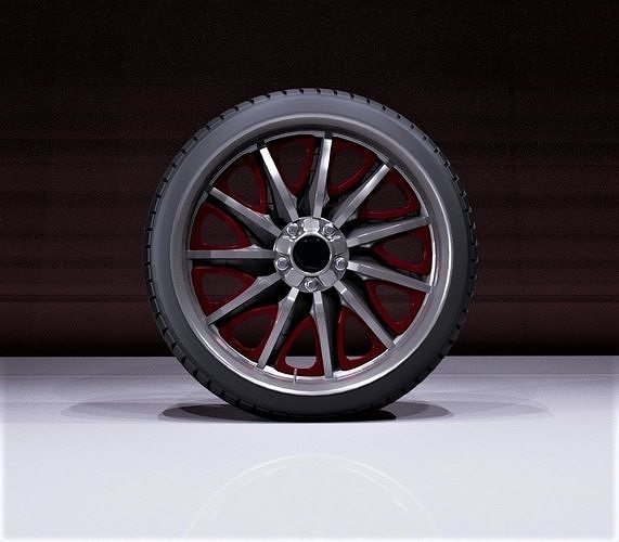 C11TFML wheel 3D model