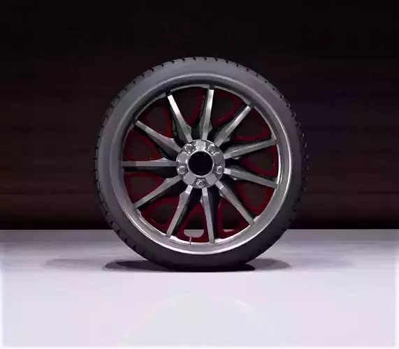 C11TFML wheel 3D model