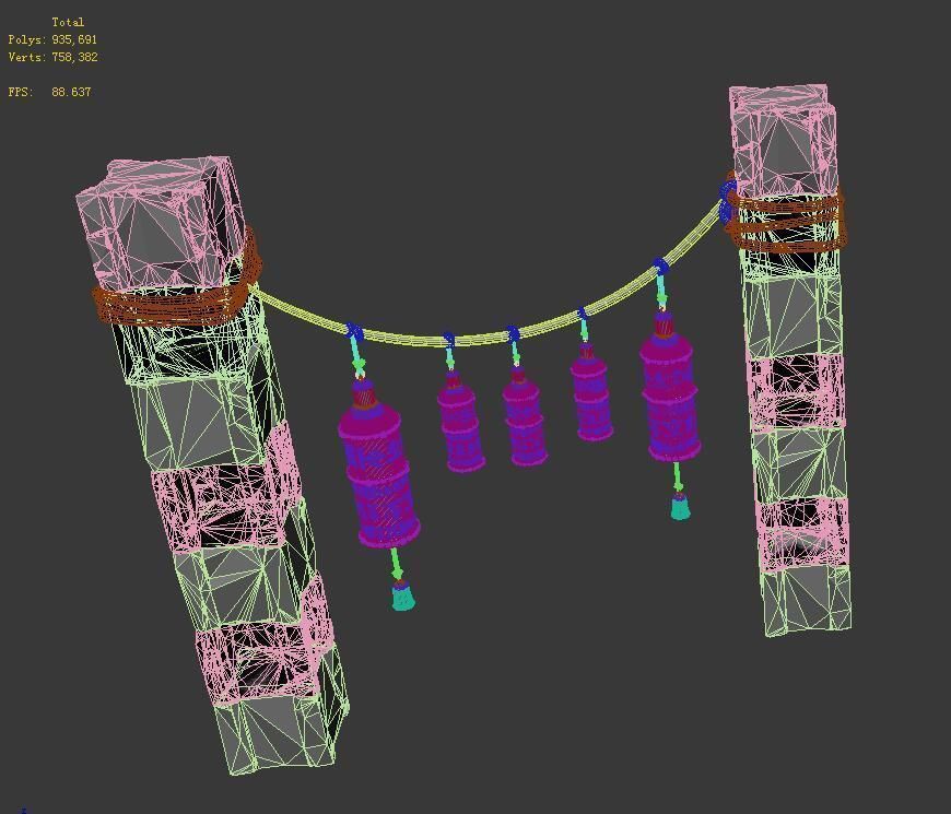 Zhaoshan - economy 3D model_2