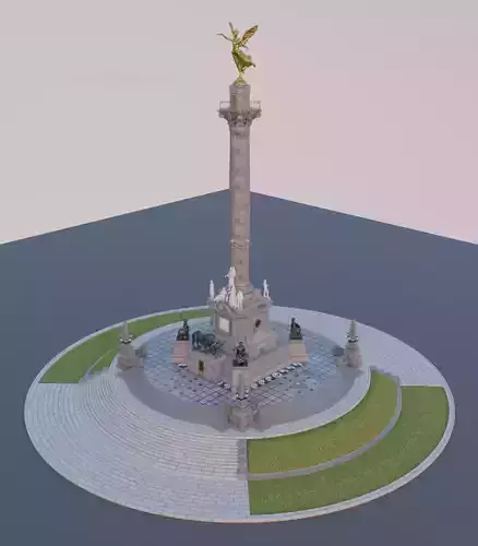Angel of Independence 3D model