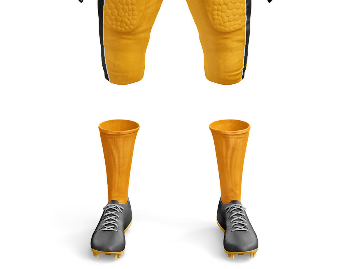 American Football Uniform 3D model_18