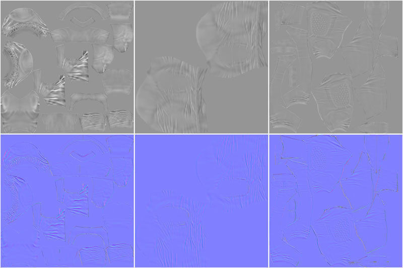 American Football Uniform 3D model_16