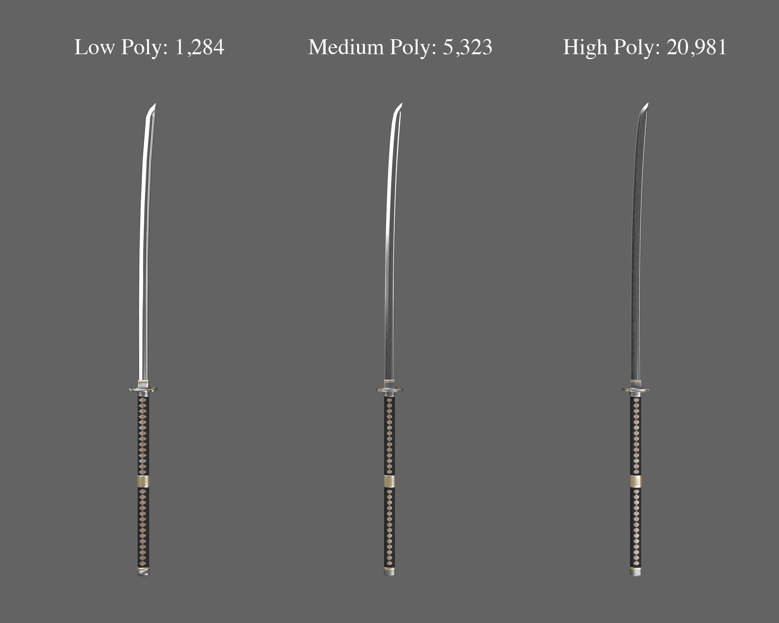 Ancient Collection Japanese Weapons Set _34