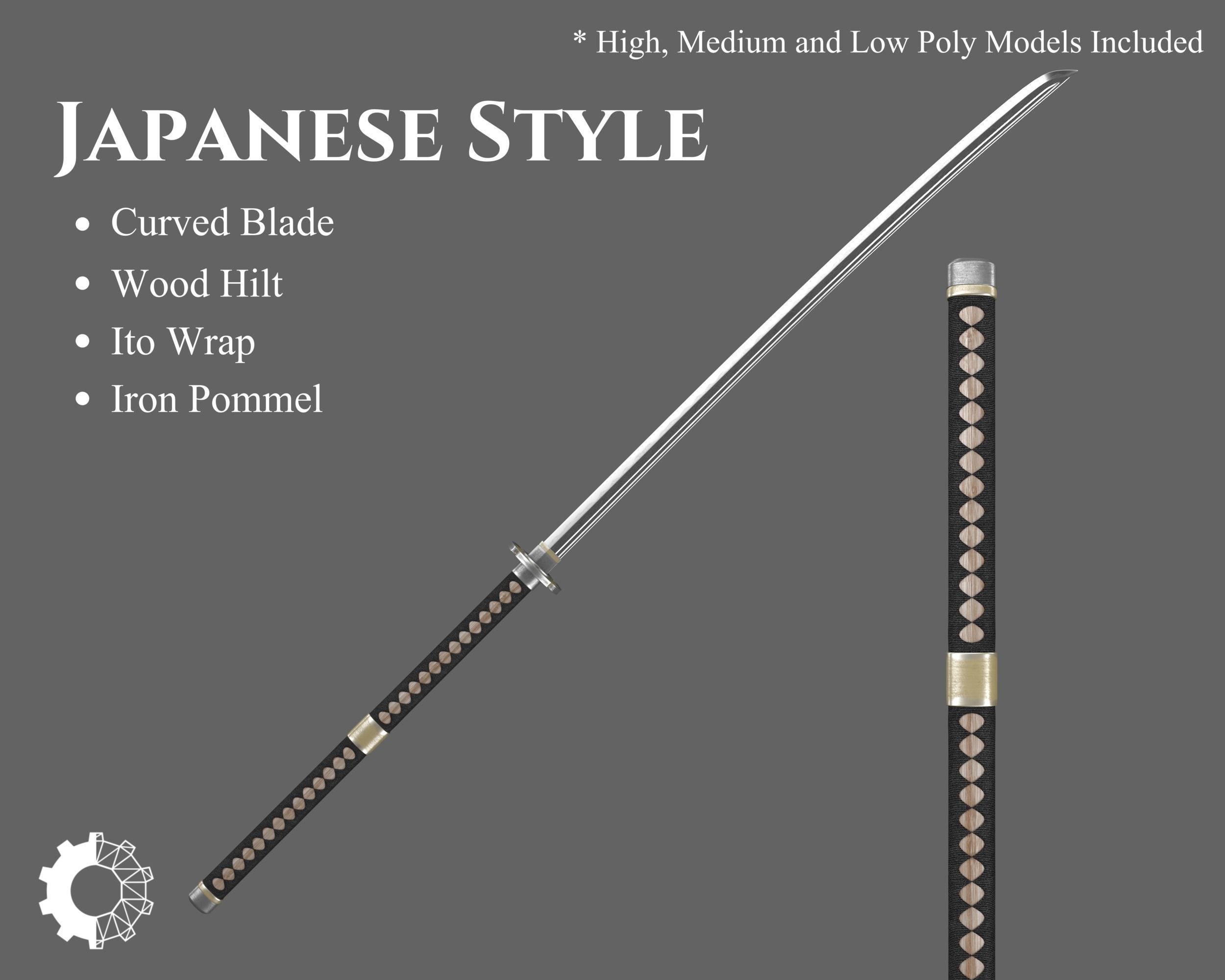 Ancient Collection Japanese Weapons Set _33
