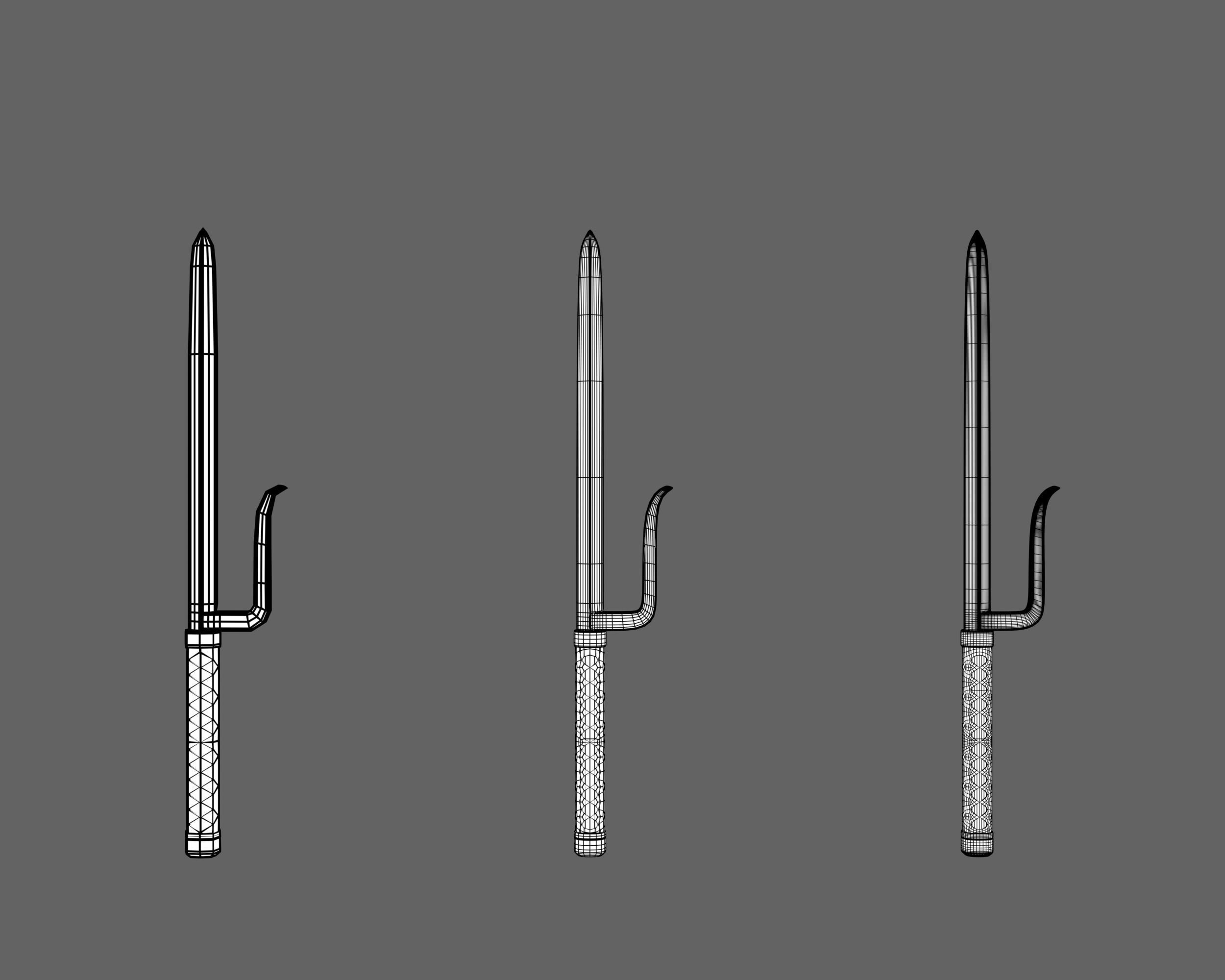 Ancient Collection Japanese Weapons Set _6