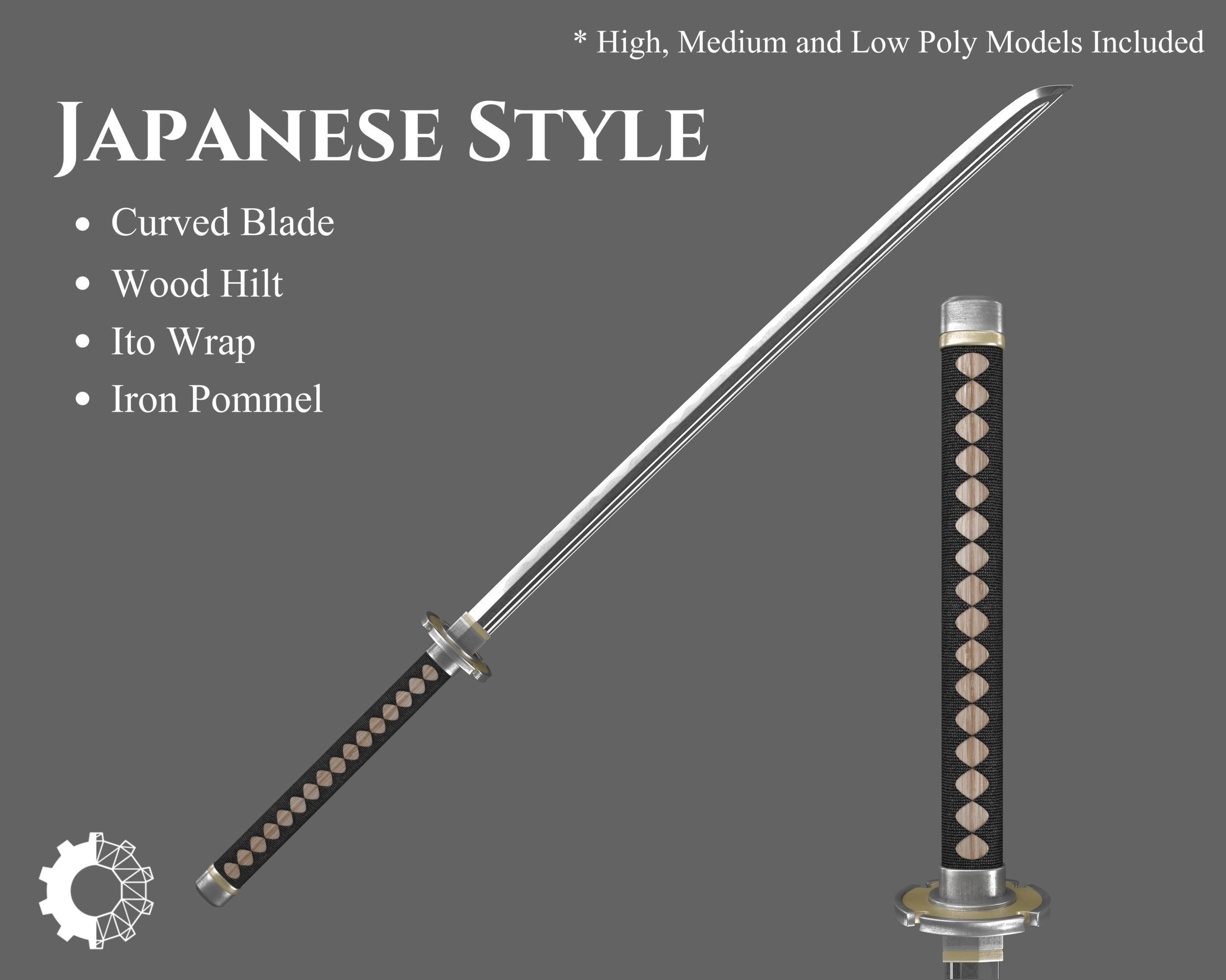 Ancient Collection Japanese Weapons Set _21