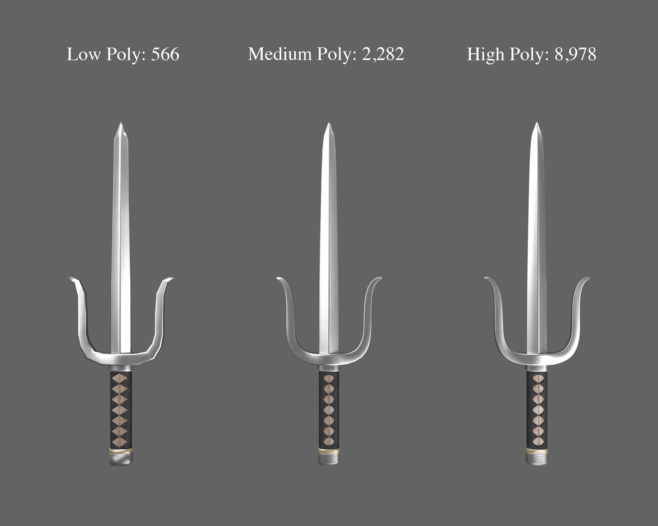 Ancient Collection Japanese Weapons Set _46
