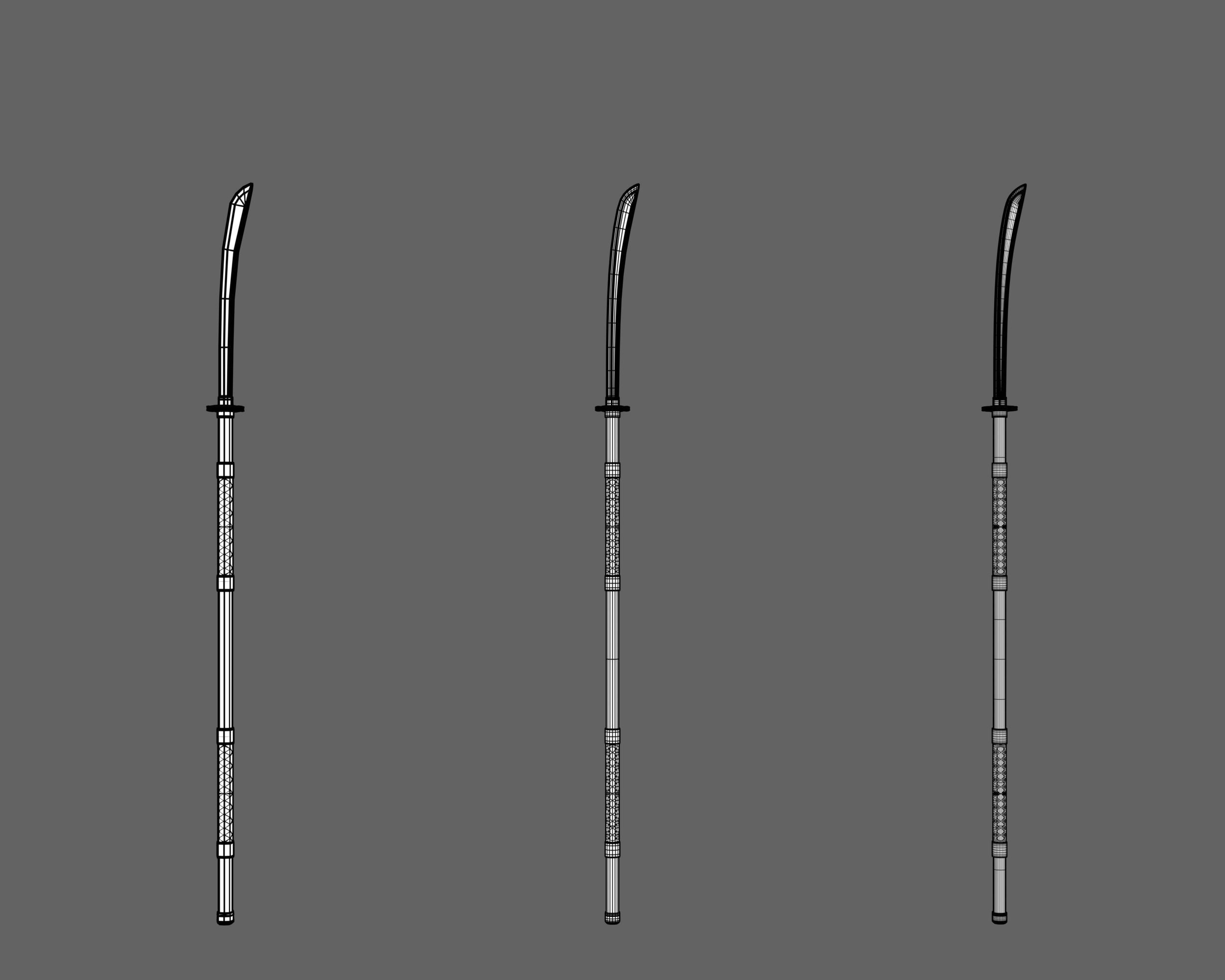 Ancient Collection Japanese Weapons Set _42