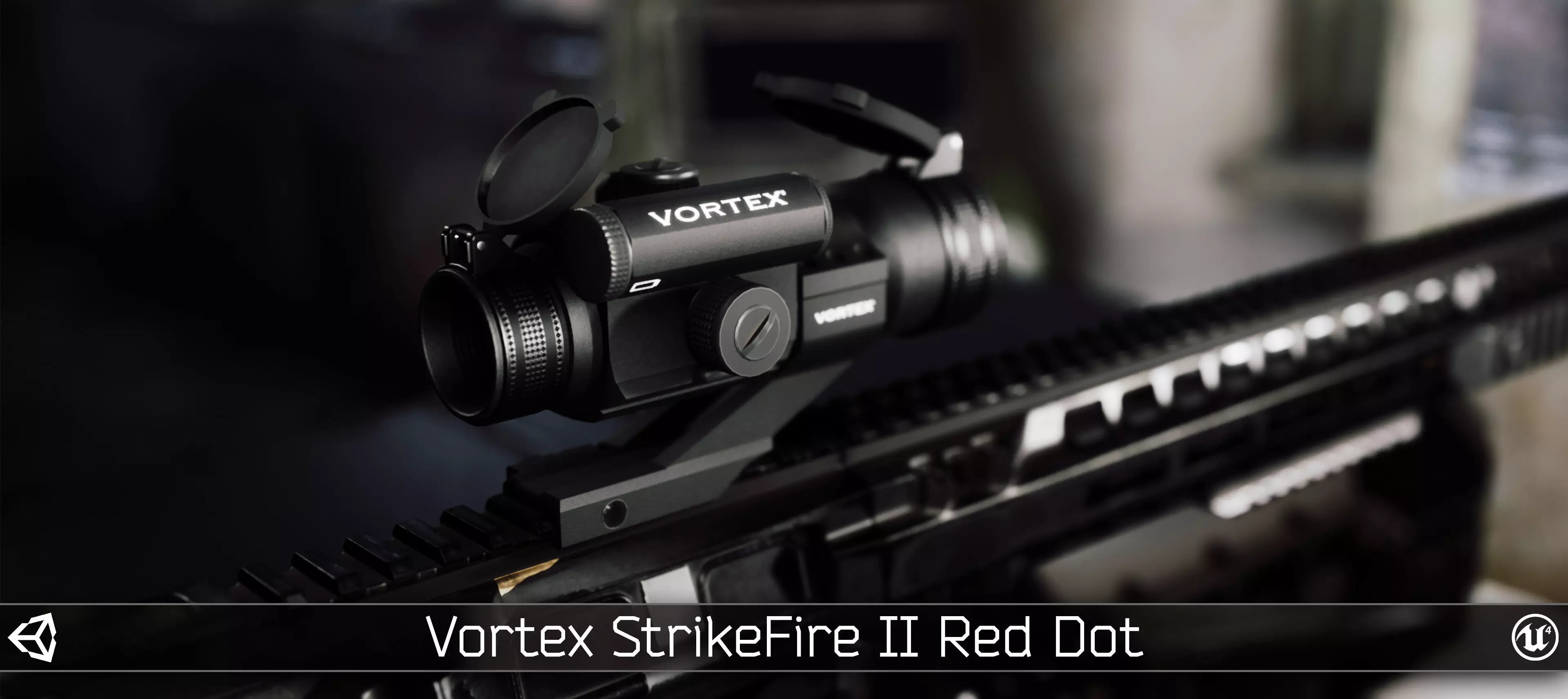Vortex StrikeFire II - Game Ready Low-poly 3D model_0