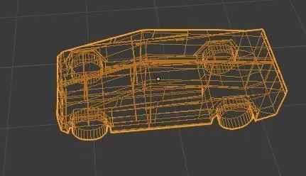 tesla cybertruck 3D print model_0