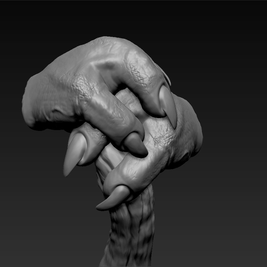 STAR WARS - LIFE SIZE YODA  3D model_2