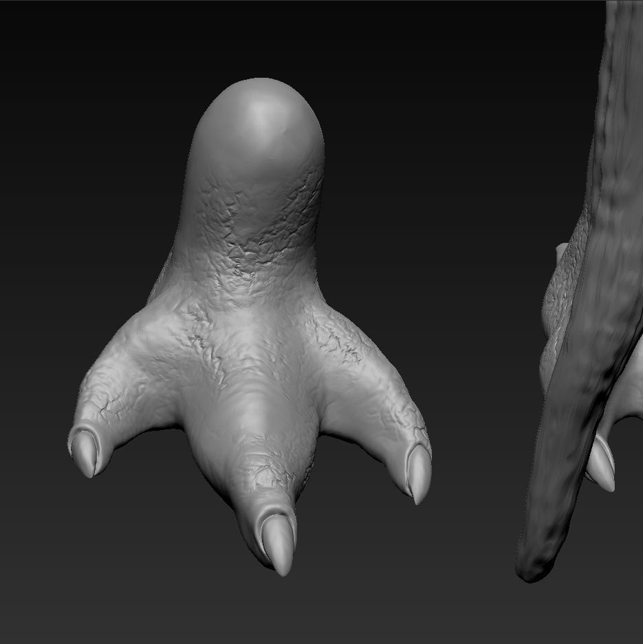 STAR WARS - LIFE SIZE YODA  3D model_6