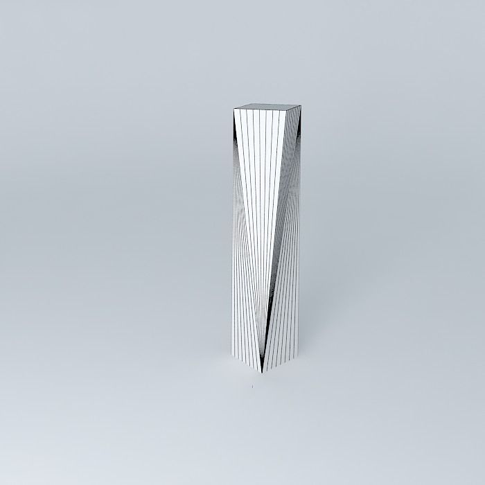 Torre M building Free 3D model_3