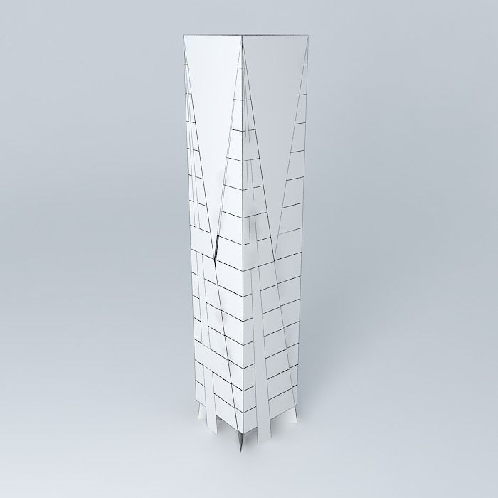 Torre M3 building Free 3D model_4