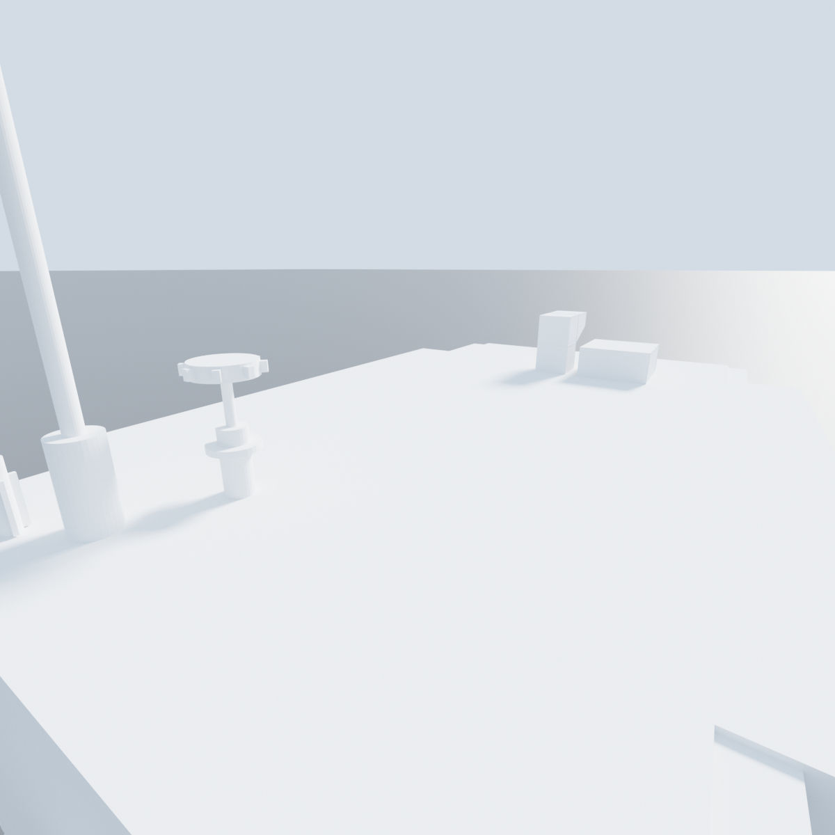 Apartment Building 3D 3D model_2