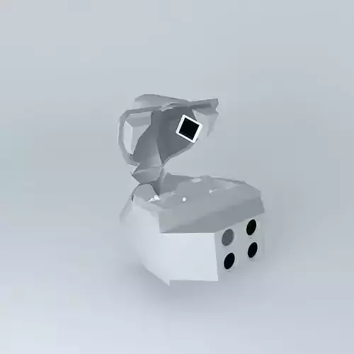 Black Knights Knightmare Frame Cockpit Free 3D model