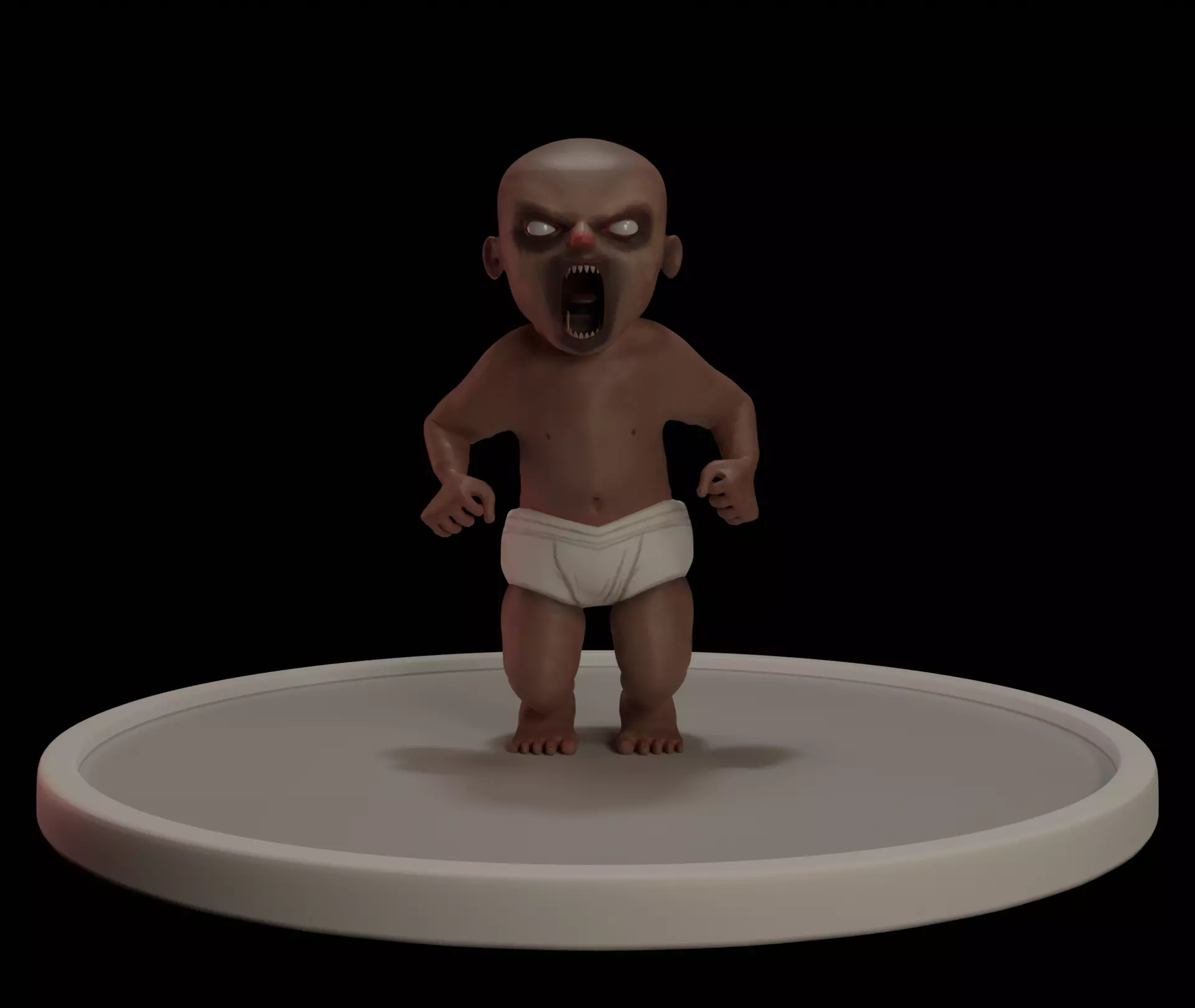 Demon Baby 3D model