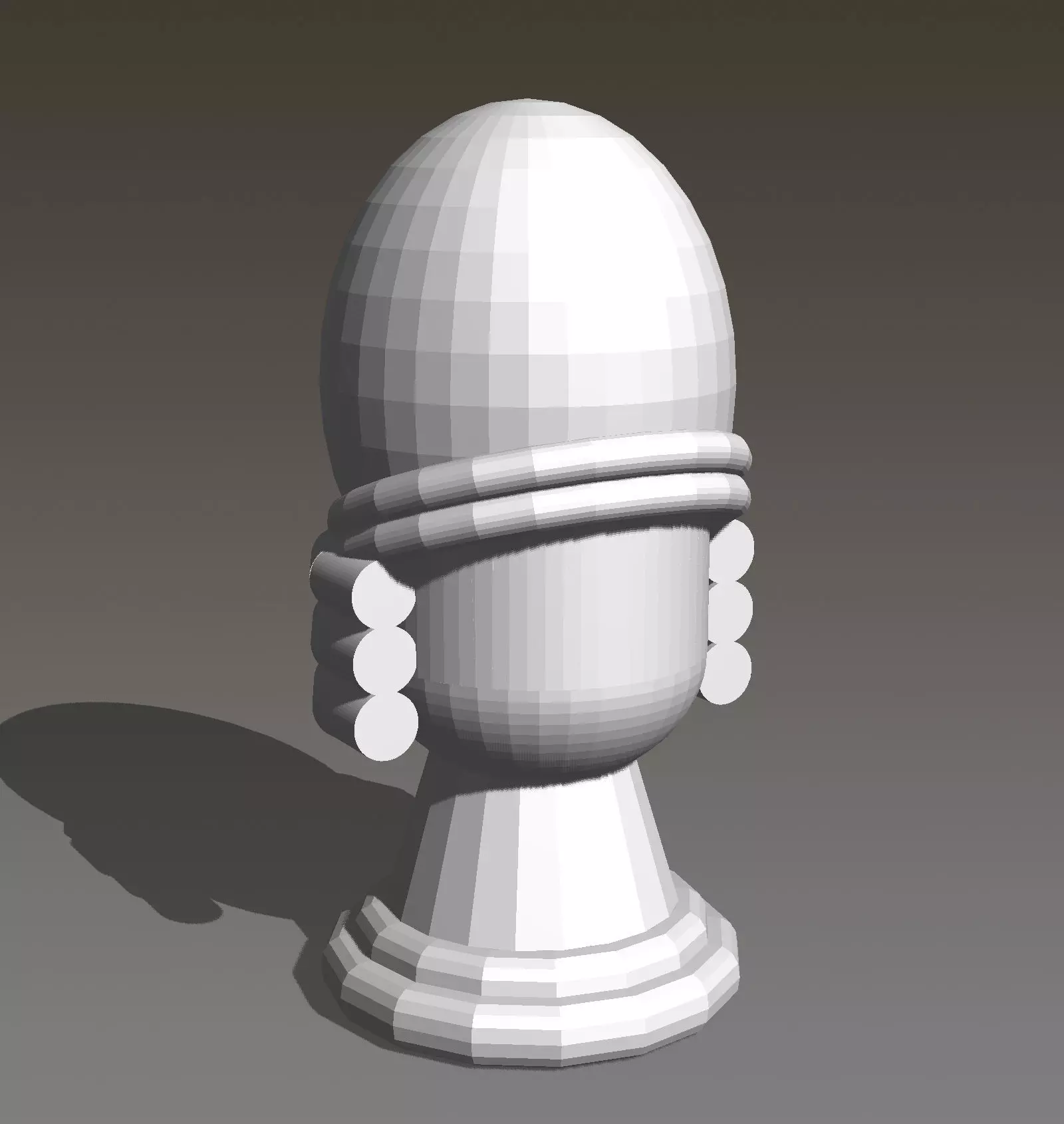Lisboa Boardgame Player Wig Marker and Starting Player Marker 3D print model_0