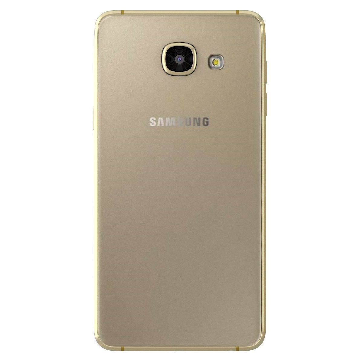 Samsung Galaxy A3 2016 Gold 3D model_3