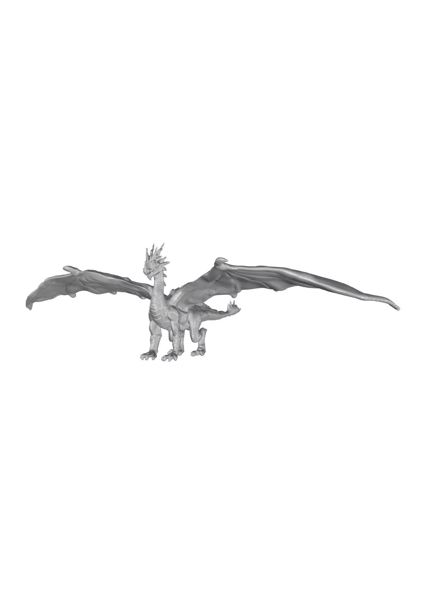 Cmauga dragon Free 3D model