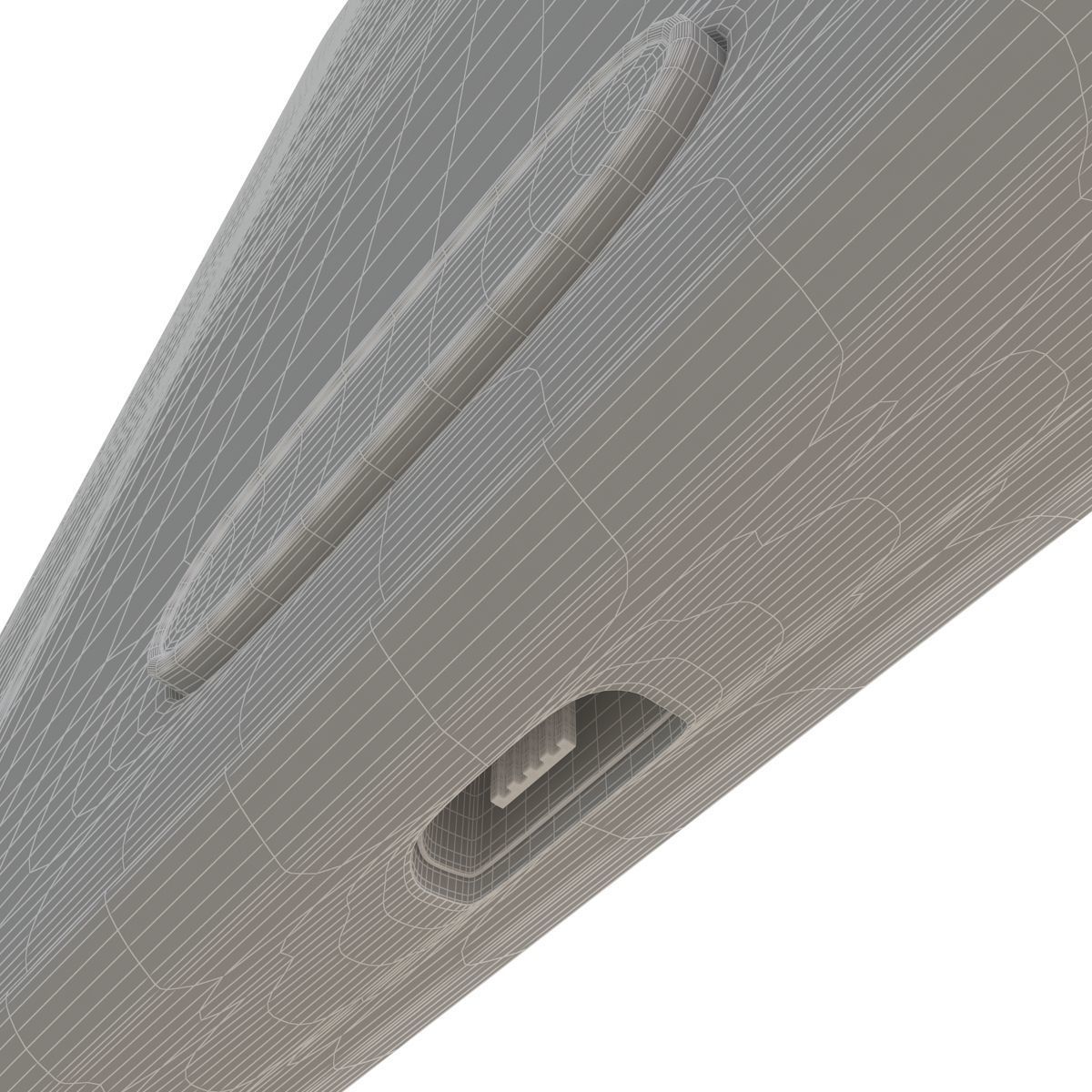 Samsung Galaxy A3 2016 Pink 3D model_16