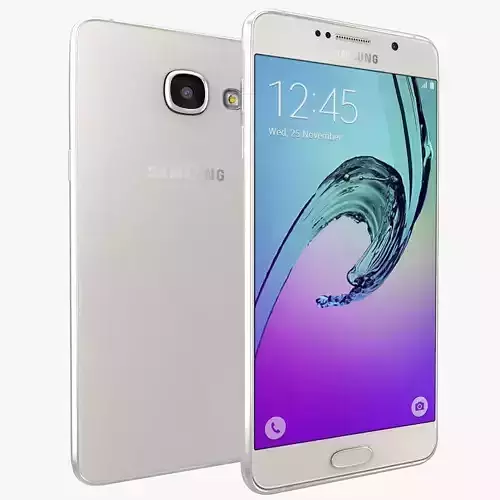 Samsung Galaxy A3 2016 White 3D model