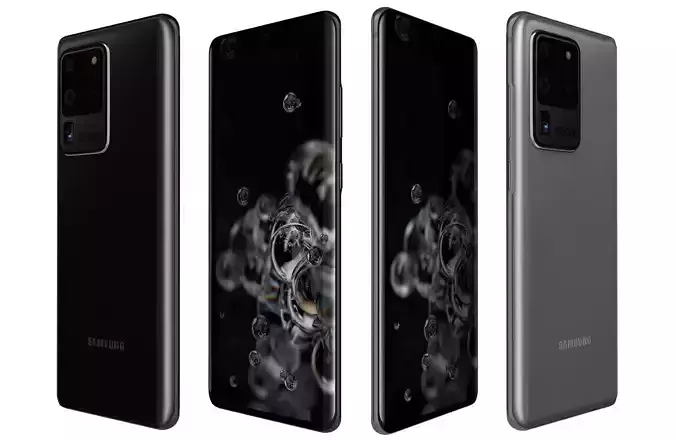 Samsung Galaxy S20 Ultra 5G Cosmic Black And Cosmic Grey