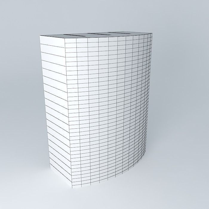Building Combint Free 3D model_3