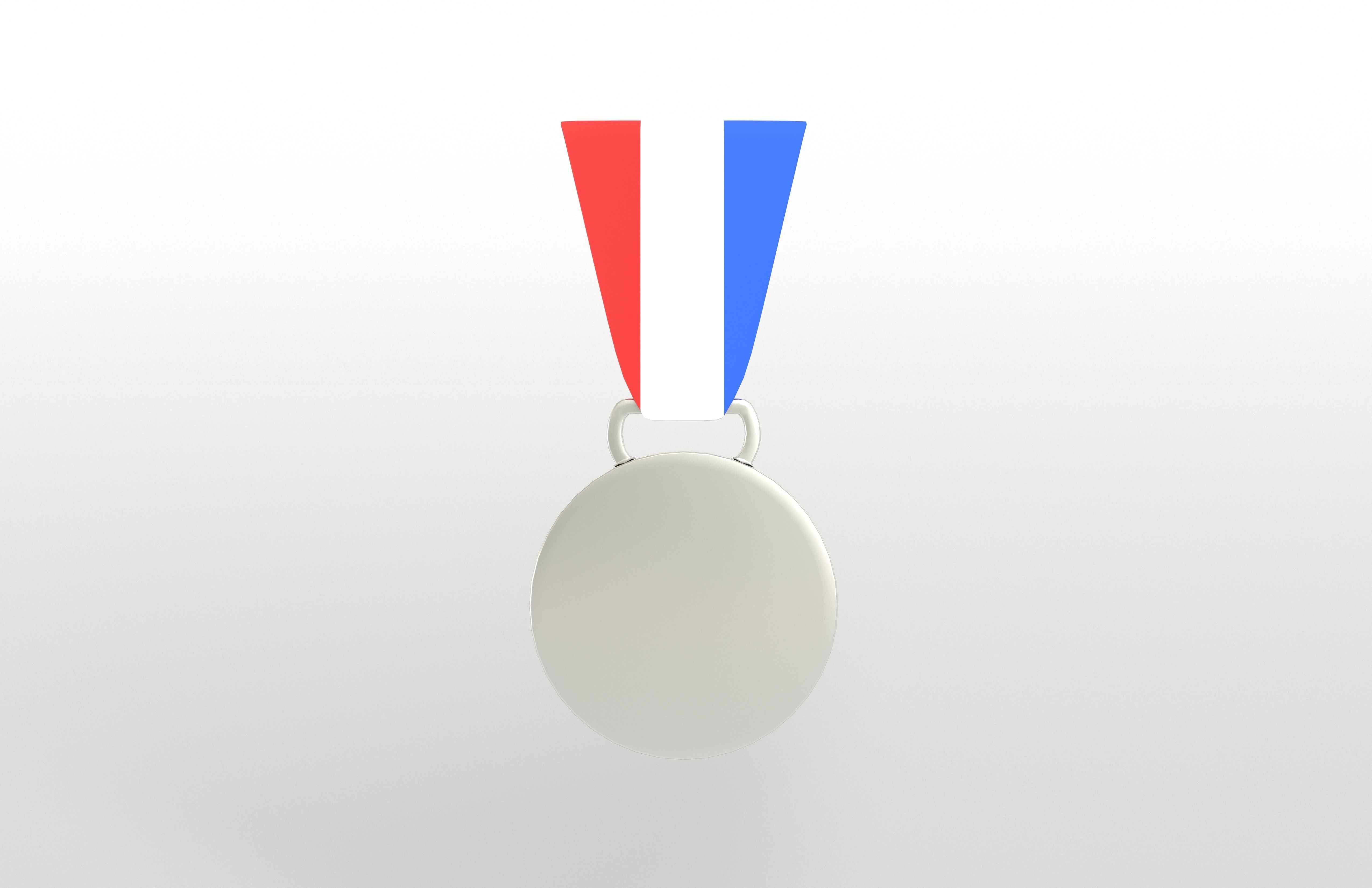 Medal v2 002 Low-poly 3D model_2