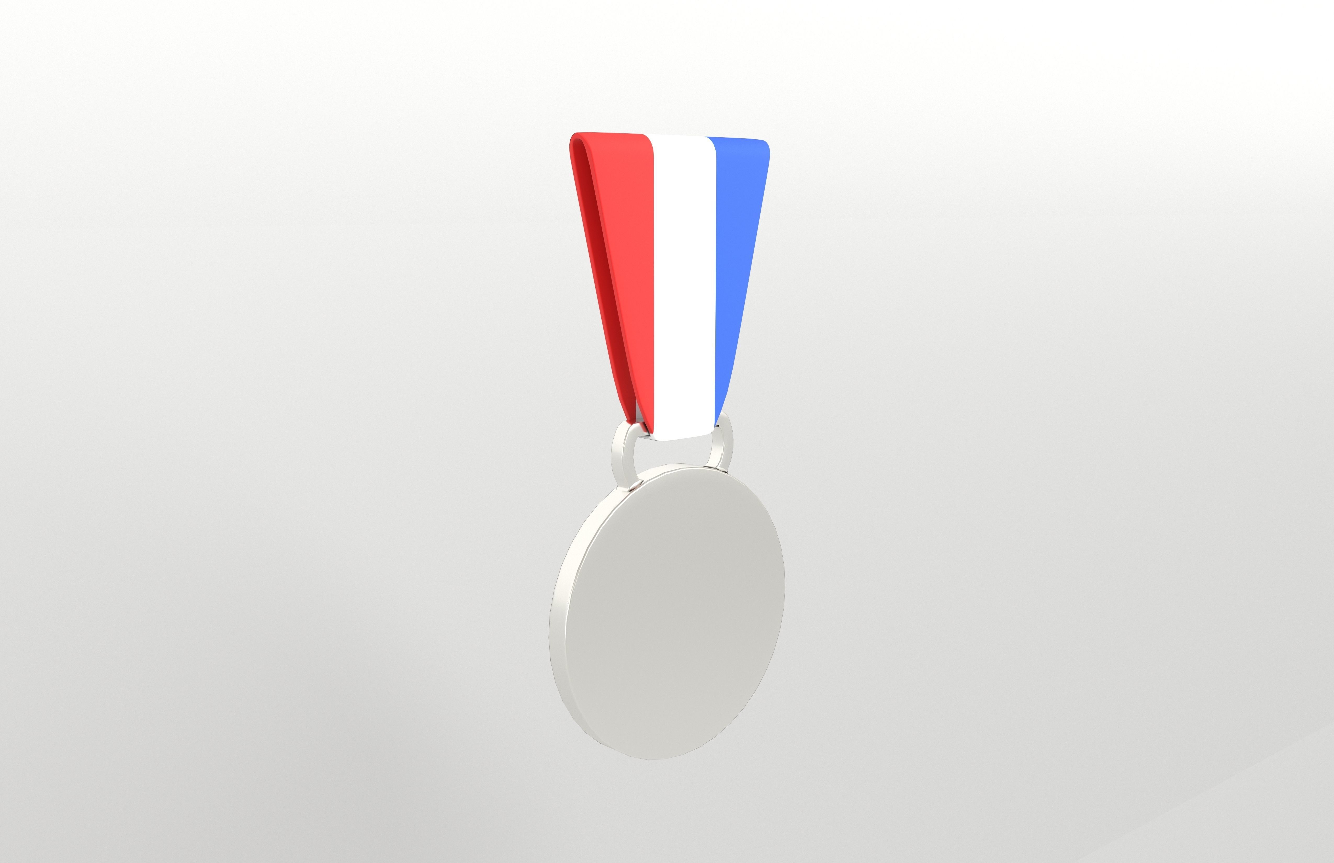 Medal v2 002 Low-poly 3D model_3