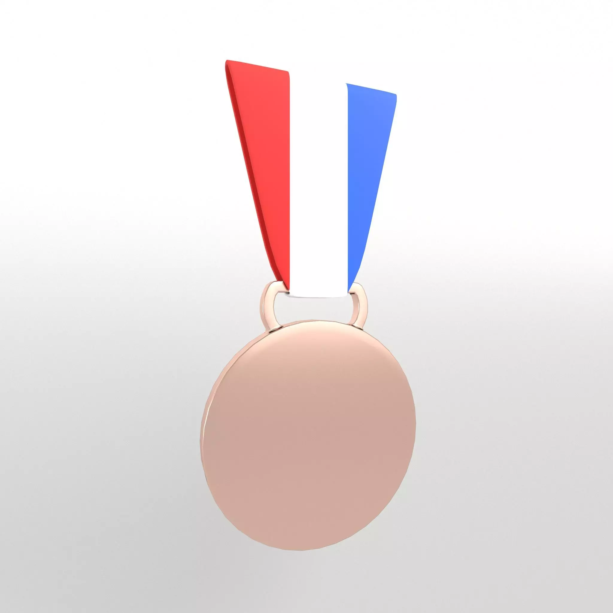 Medal v2 003 Low-poly 3D model_0