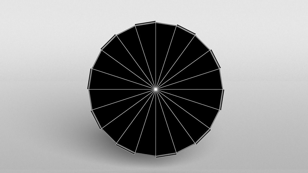 Normal Coin 002 Low-poly 3D model_5