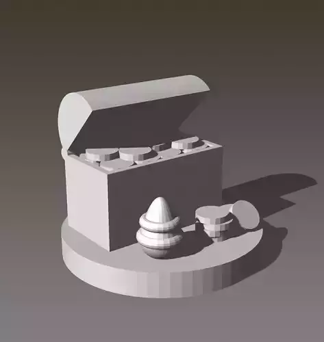 Gold Price Marker for Lisboa Boardgame 3D print model