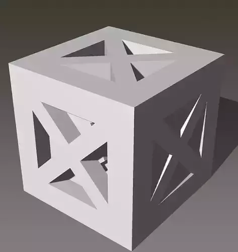 Rubble Set Cube for Lisboa Boardgame 3D print model