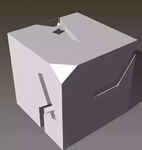 Rubble Cube for Lisboa Boardgame 3D print model