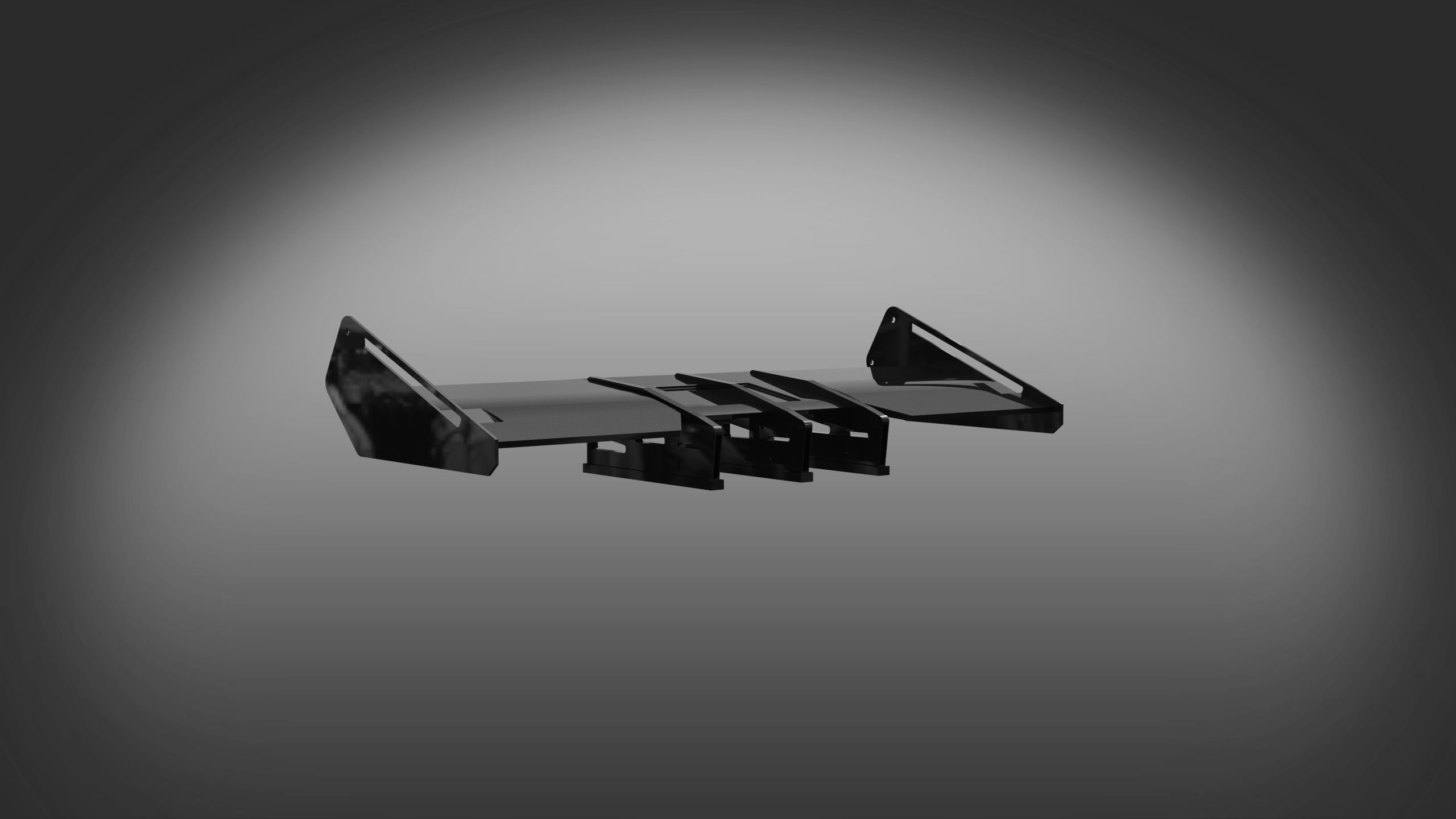 spoiler design sport car auto moto garage  3D model_9