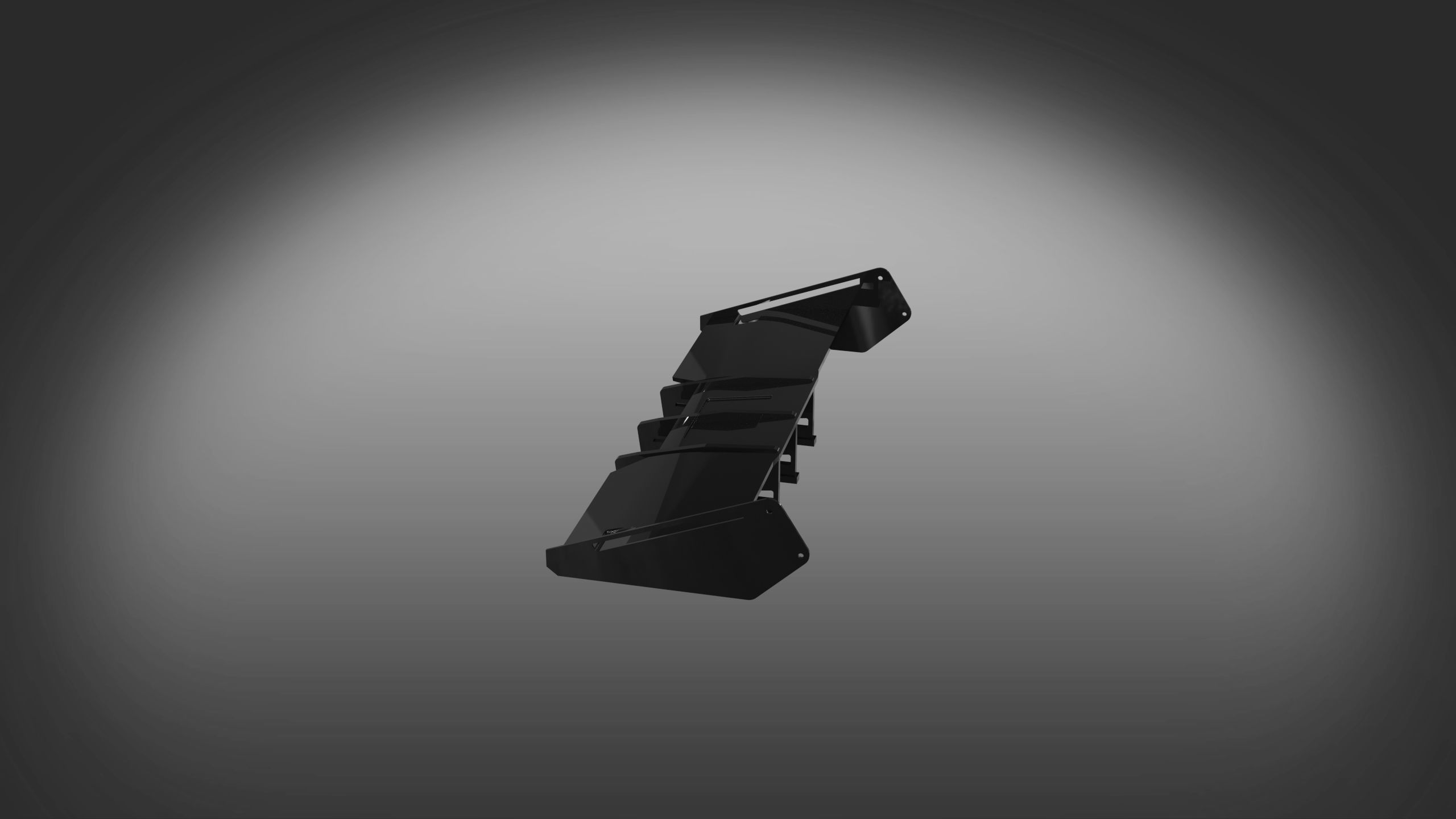 spoiler design sport car auto moto garage  3D model_12