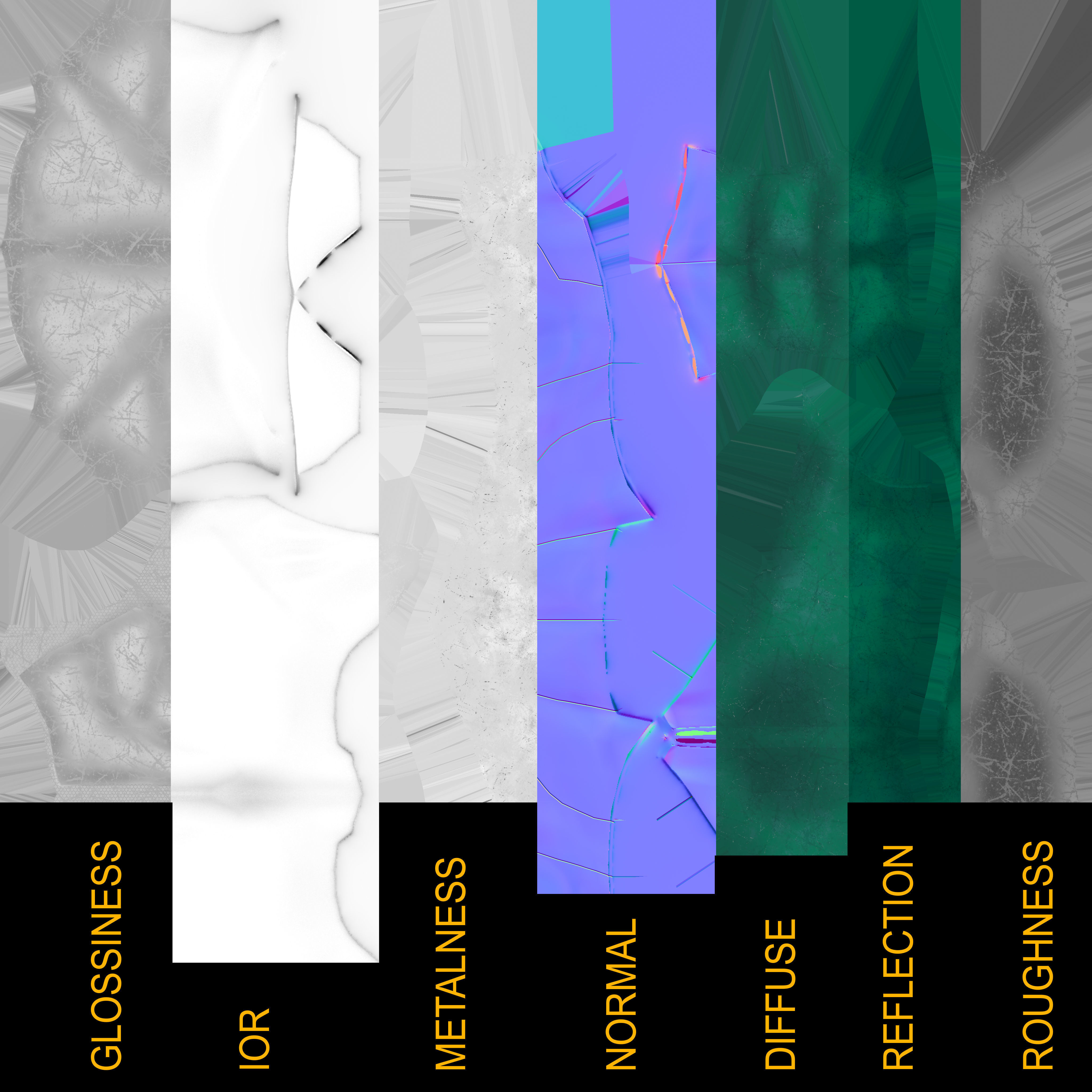 Green Lantern - Hal Jordan Low-poly 3D model_19