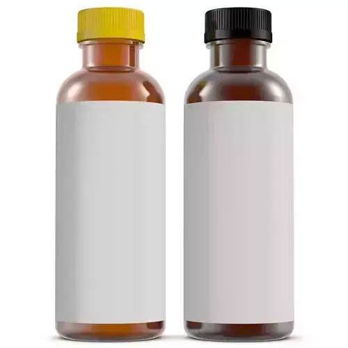Glass Bottle 3D model