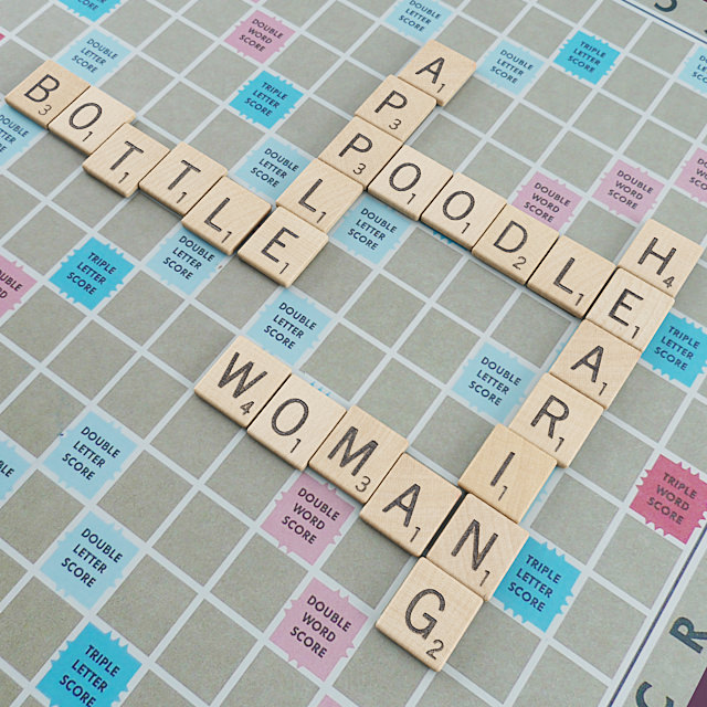 Scrabble Board Game 3D model_5