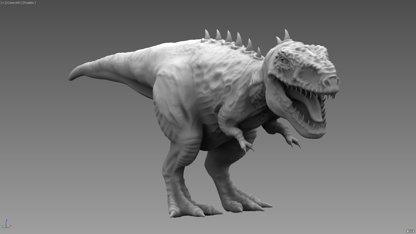 trex for 3d printing 3D print model_12