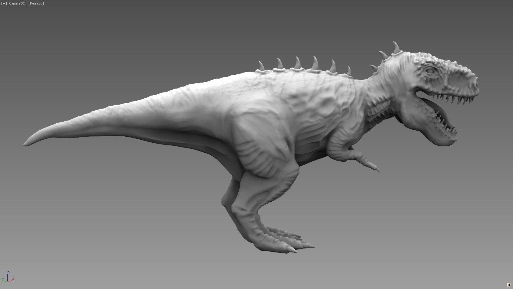 trex for 3d printing 3D print model_36