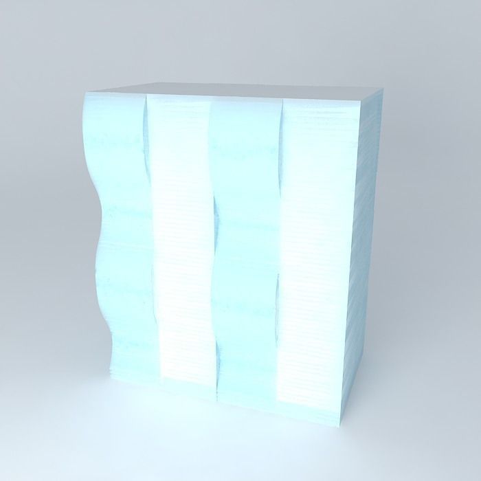 Condos cabinet Free 3D model_1