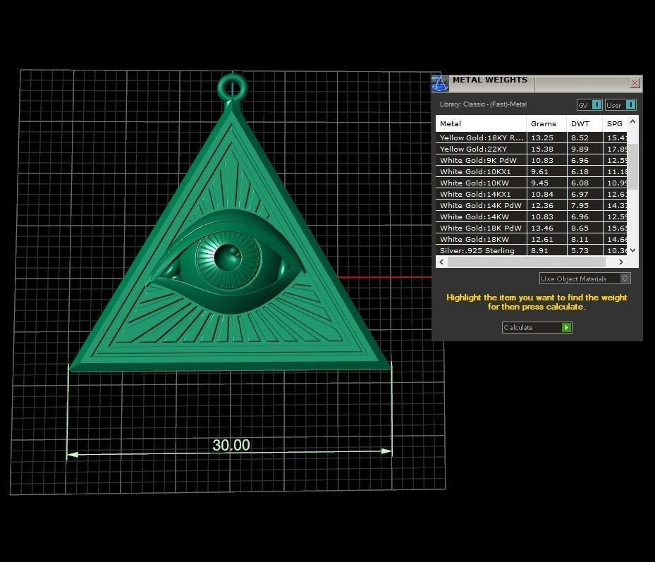 Eye of Providence 3D print model_1