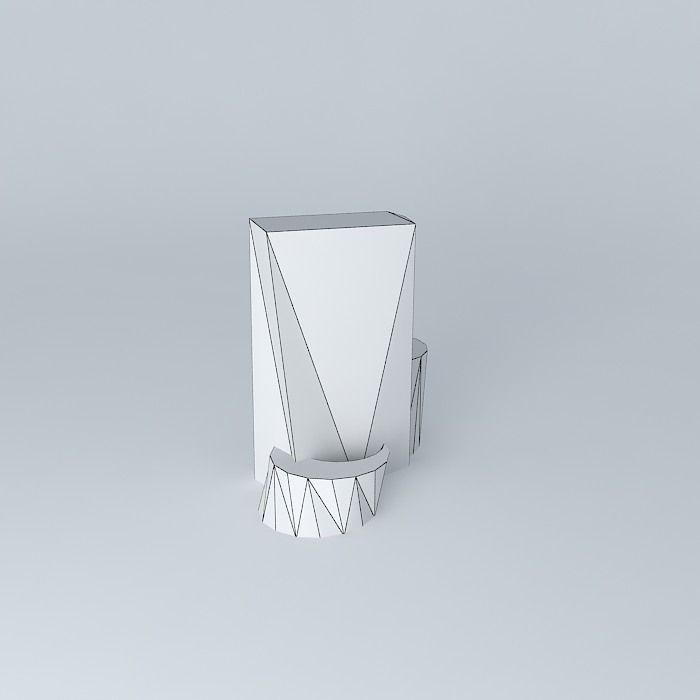 All letters library Free 3D model_3