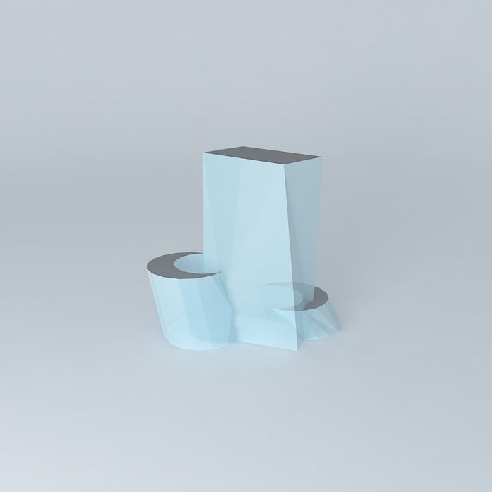 All letters library Free 3D model_1