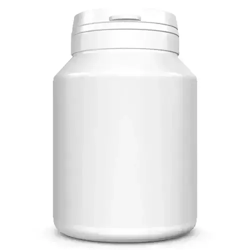 Plastic Pill Bottle 