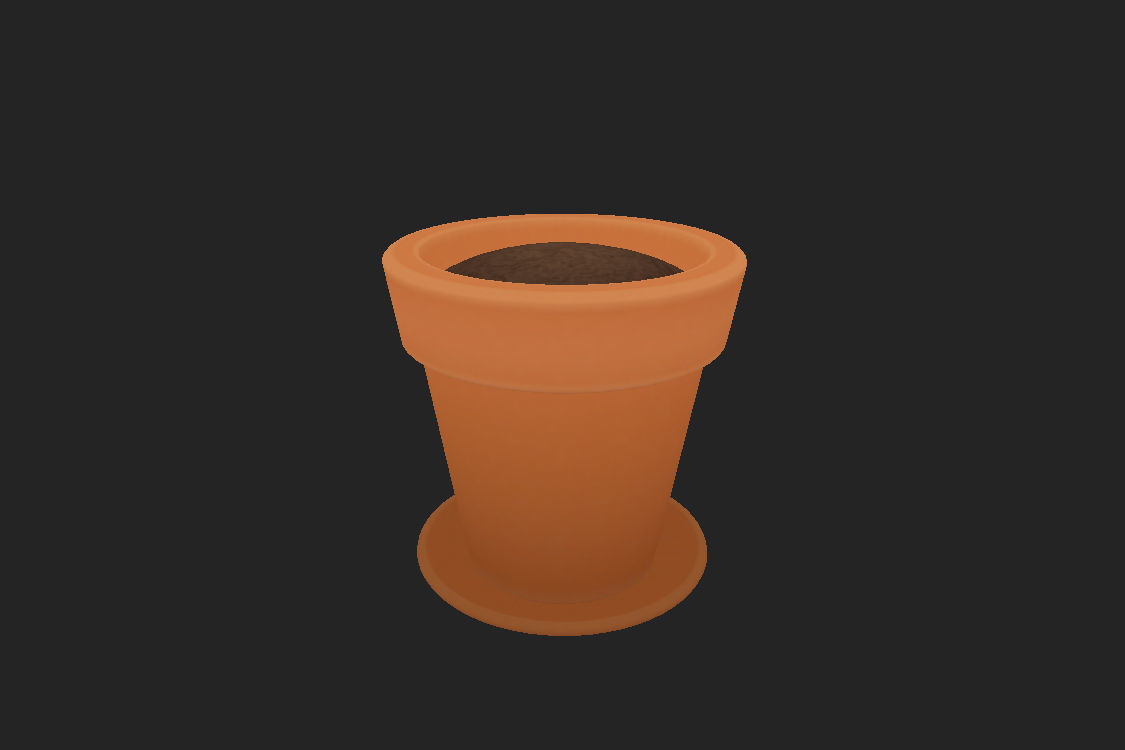 Flower Pot 3D model_9