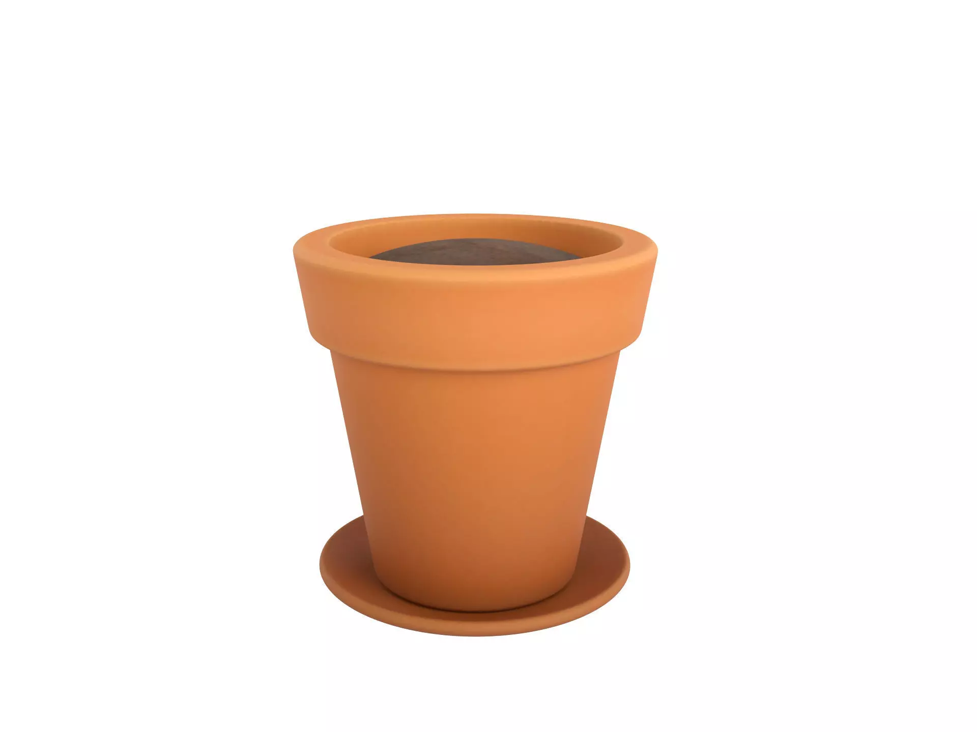 Flower Pot 3D model_0