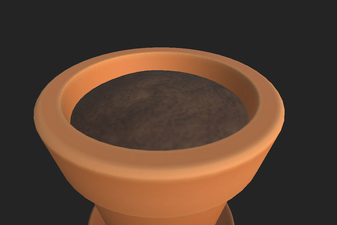 Flower Pot 3D model_10